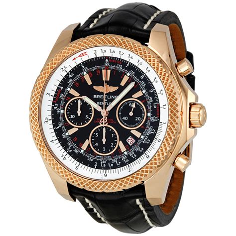 breitling mens rose gold watch|More.